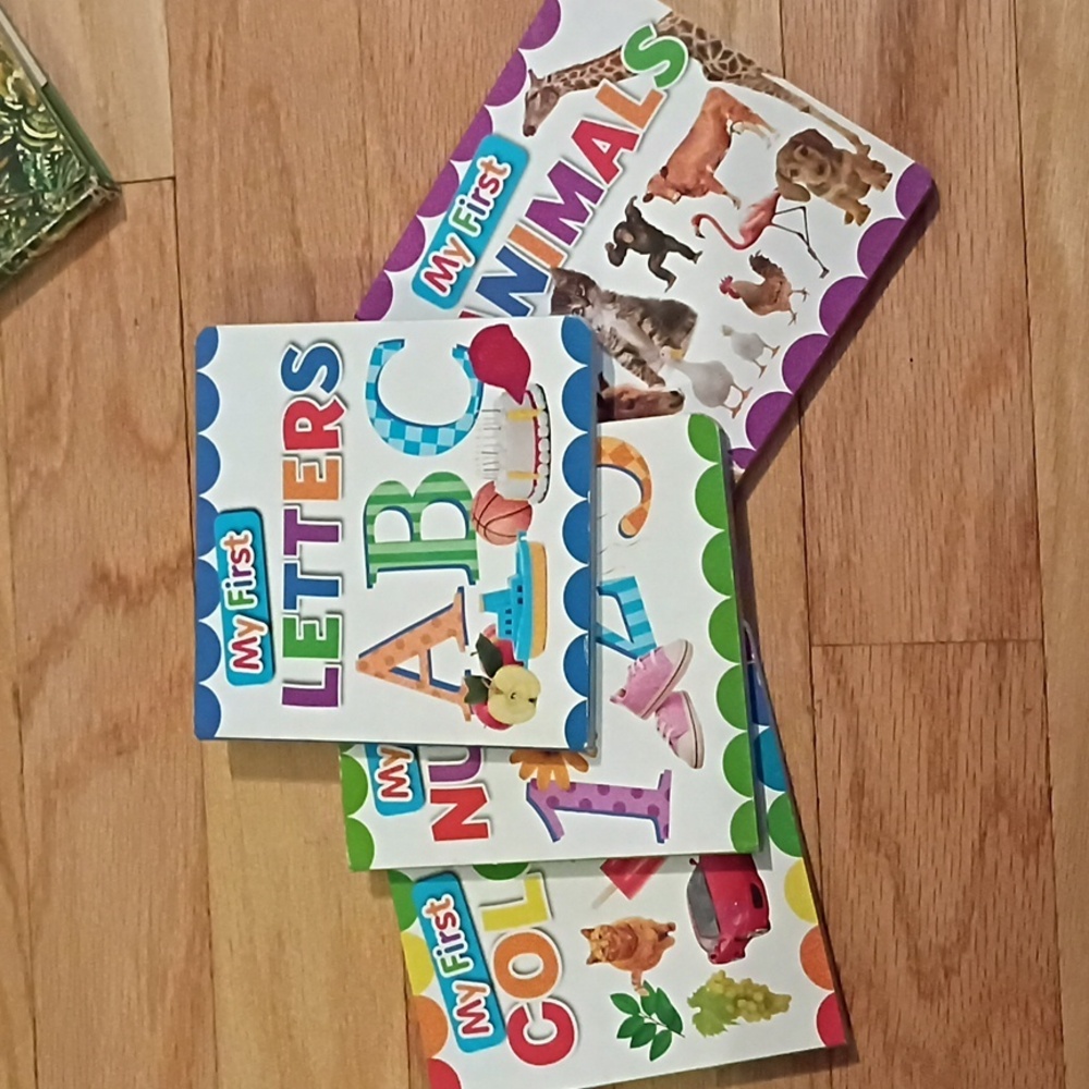 My first learning books 4set